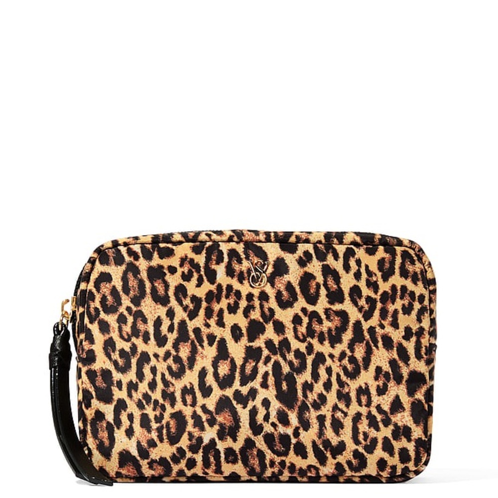 ‼️NEW‼️Victoria Secret Leopard travel makeup case